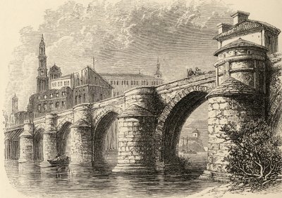 Bridge at Saragossa, Spain, from 